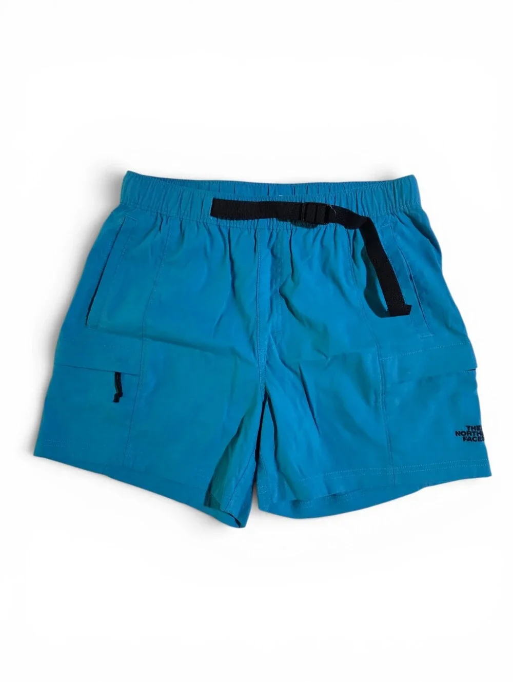 The North Face Class V Belted Short In Blue Men's Outdoors Hiking Small